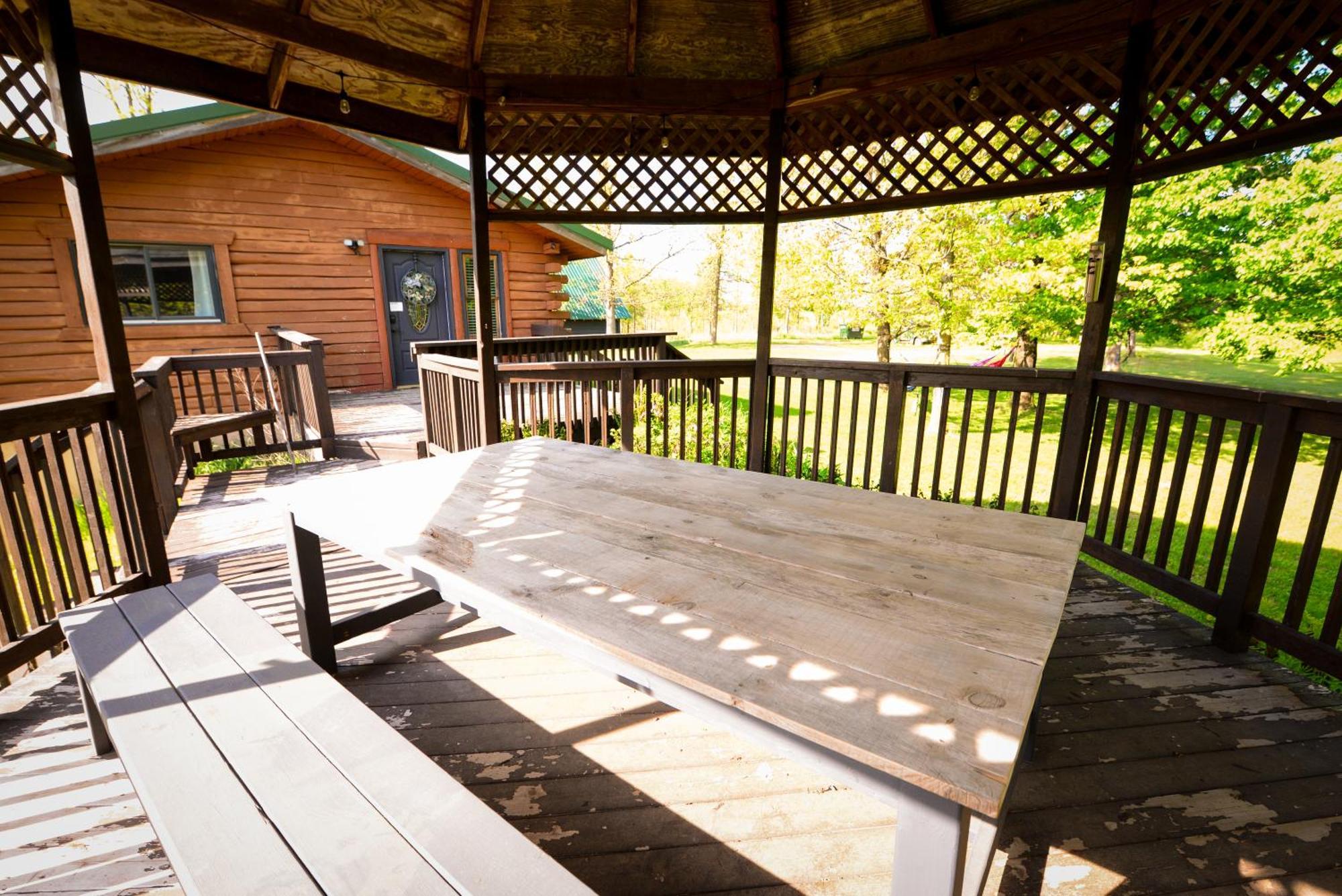 Cozy Cabin With Hottub At Cloverdale Cabins Hinckley Exterior foto